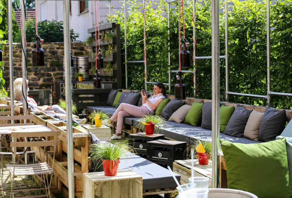 Terrasse alte hôfreite