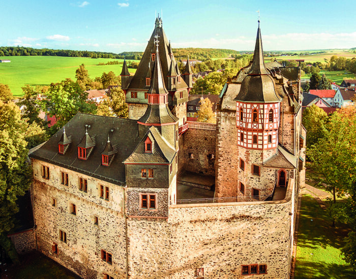 Luftaufnahme Schloss Romrod