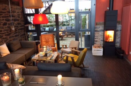 Kaminofen in der alten hôfreite