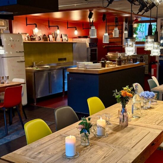 Wohnküche in der alten hôfreite