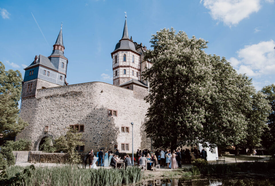 Empfang am Schlossteich